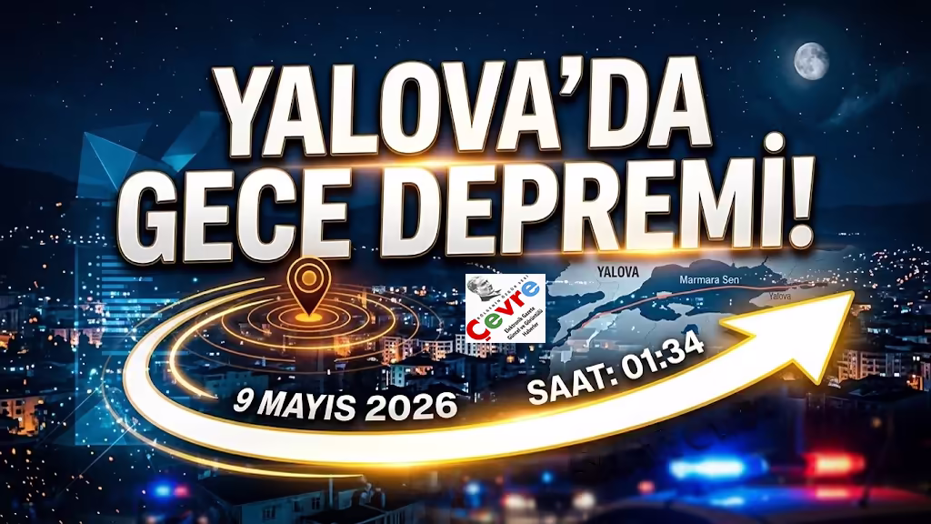YALOVA’DA GECE DEPREMİ!