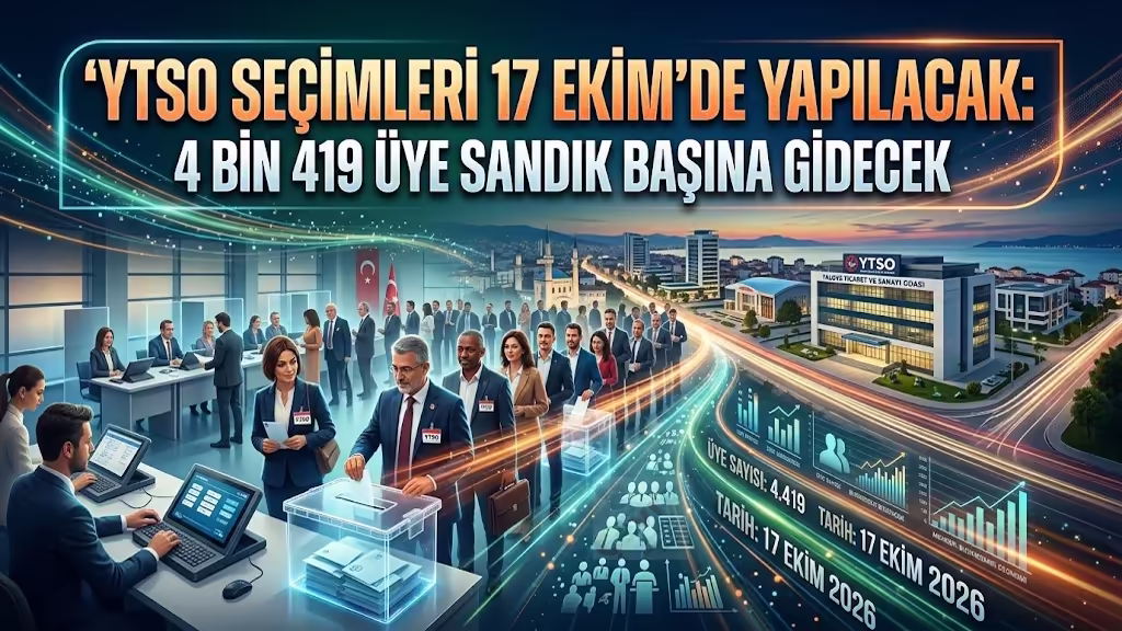 YTSO Seçimleri 17 Ekim’de Yapılacak